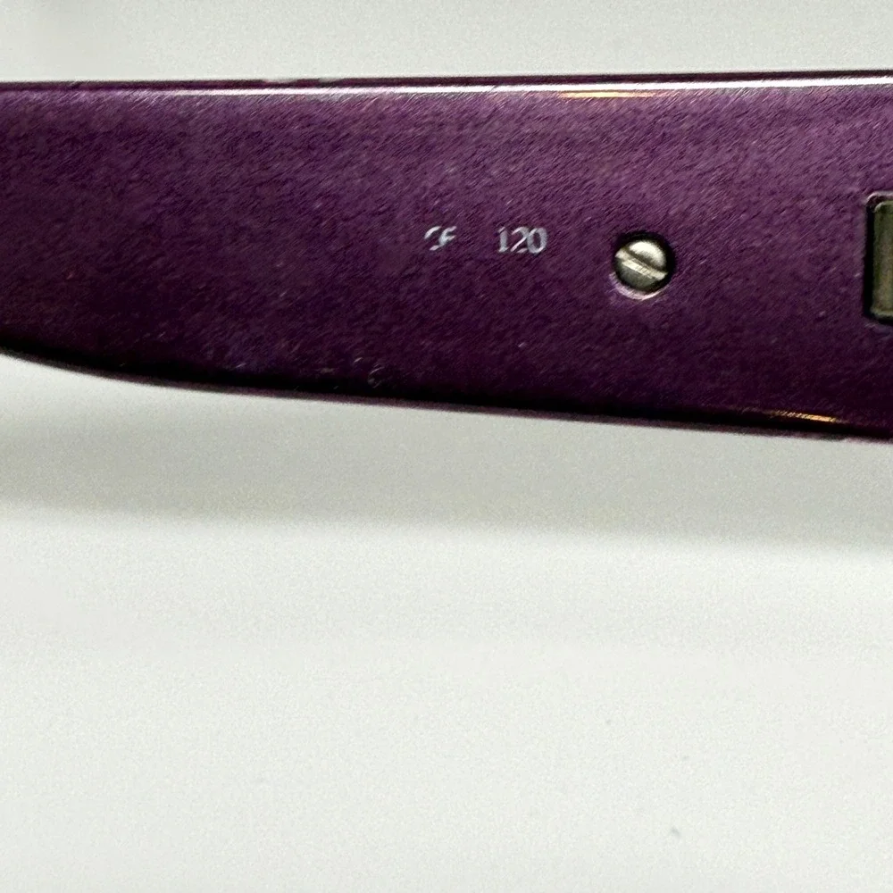Coach Purple Eyeglasses Frames Signature C Logo‎ Rectangular 22163 120